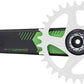 RaceFace ERA Crankset - 175mm, Direct Mount, 136mm Spindle with CINCH Interface, Carbon, Green