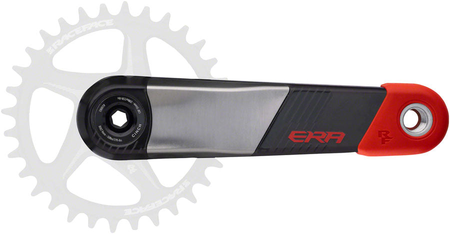 RaceFace Era Crankset - 165mm, Direct Mount, 136mm Spindle with CINCH Interface, Carbon, Red