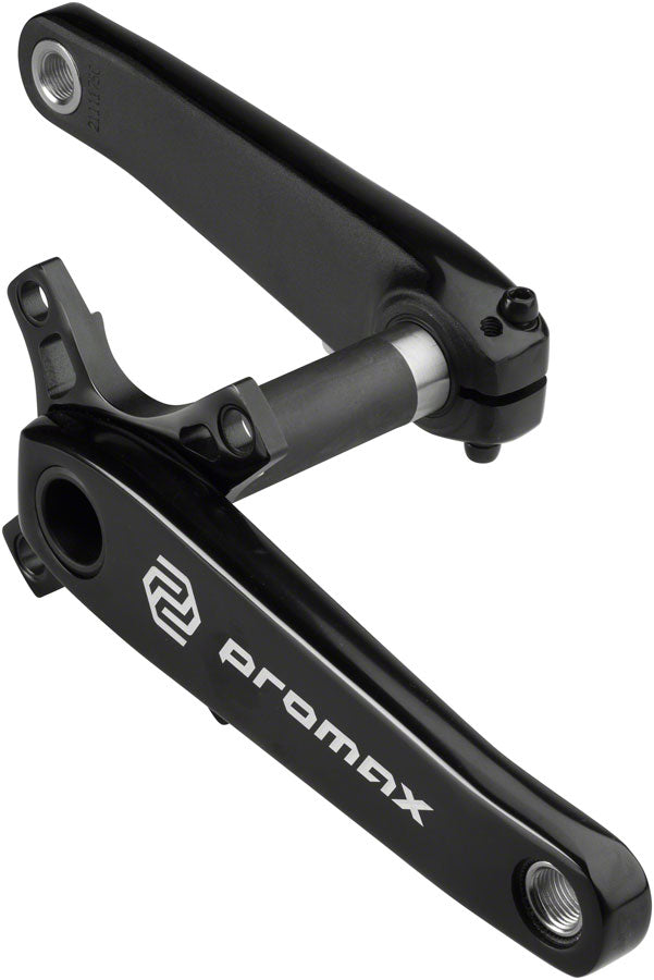 Promax HF-2 Crankset - 170mm, 24mm Spindle, 2-Piece, Black