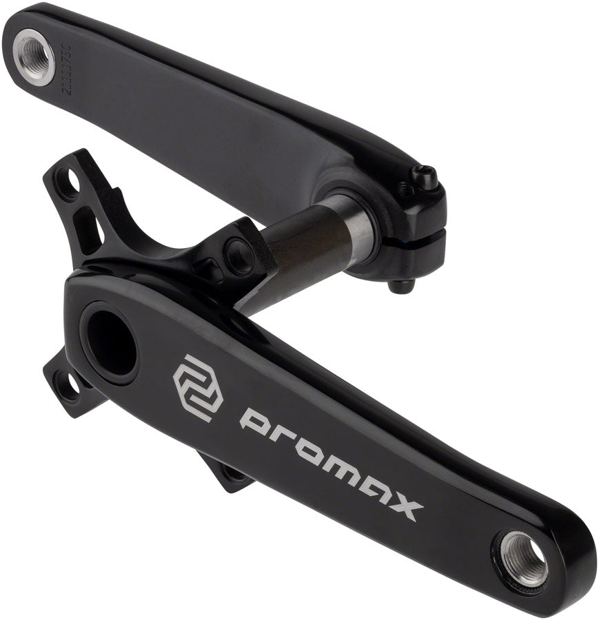 Promax HF-2 Crankset - 180mm, 24mm Spindle, 2-Piece, Black
