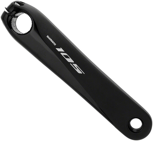 Shimano 105 FC-R7000 Crankset - 172.5mm, 11-Speed, W/O Rings, 110 BCD, Hollowtech Crank Arms, Hollowtech II Spindle Interface, Black