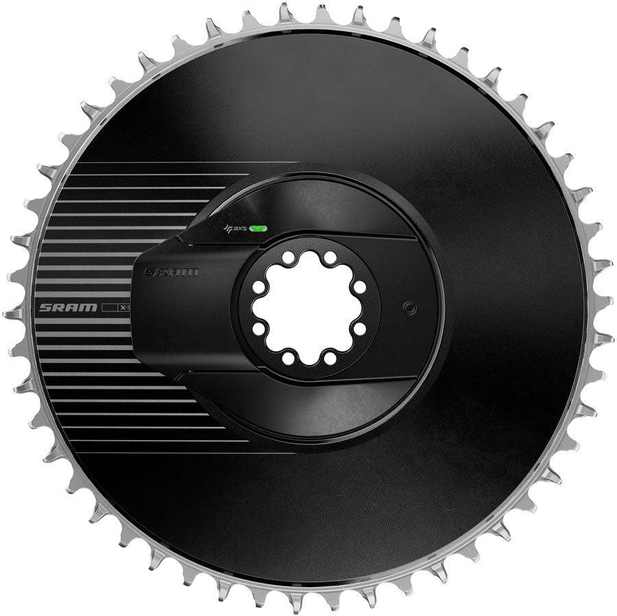 SRAM RED AXS Aero Power Meter Chainring Kit - 46t, 12/13-Speed, 8-Bolt Direct-Mount, 6.5mm Offset, Black, E1