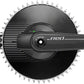 SRAM RED 1 AXS Power Meter Crankset - 165mm, 12-Speed, 50t Aero Chainring, 8-Bolt Direct Mount, DUB Spindle Interface, Natural Carbon, E1