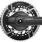 SRAM RED AXS Power Meter Crankset - 165mm, 2x 12-Speed, 48/35t, 8-Bolt Direct Mount, DUB Spindle Interface, Natural Carbon, E1