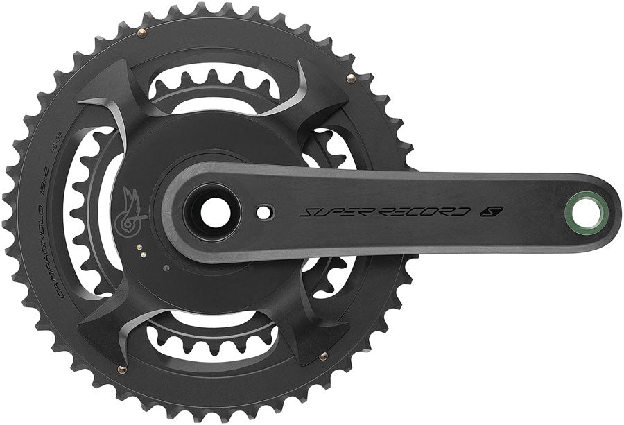 Campagnolo Super Record S Wireless Power Meter Crankset - 175mm, 12-Speed, 50/34t, Campy 121/88 Asym BCD, Ultra Torque Spindle, Carbon