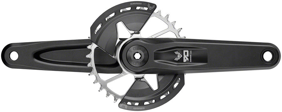 sram-crankset-eagle-90-q174-cl55-dub-mtb-wide-170mm-black-2-guards-32t-steel-t-type-bb-and-bb-dub-spacers-are-not-included