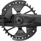 SRAM Eagle 70 T-Type Wide Crankset - 155mm, 12-Speed, 32t Chainring, Direct Mount, 2-Guards, DUB Spindle Interface, Black