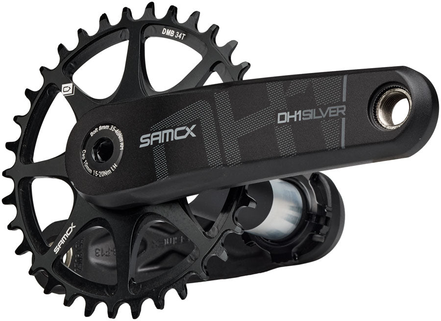 samox-silver-dh-1-crankset-155mm-3-bolt-direct-mount-34t-chainring-28-99mm-aluminum-spindle-black