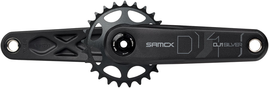 samox-silver-dj-1-crankset-160mm-3-bolt-direct-mount-25t-chainring-24mm-chromoly-spindle-black