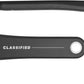 Classified Aero Road Crankset - 170mm, 30mm Spindle, Carbon, Black