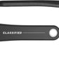 Classified Aero Gravel Crankset - 170mm, 30mm Spindle, Carbon, Black