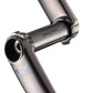 Cane Creek eeWings All-Road Titanium Crankset - 165mm, 8-Bolt Direct Mount, 30mm Spindle, Brushed Titanium