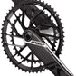Full Speed Ahead K-Force Team Edition 2x Crankset -175mm, 50/34t, 11-Speed, Direct Mount Chainring, 386EVO Spindle, Carbon/Black