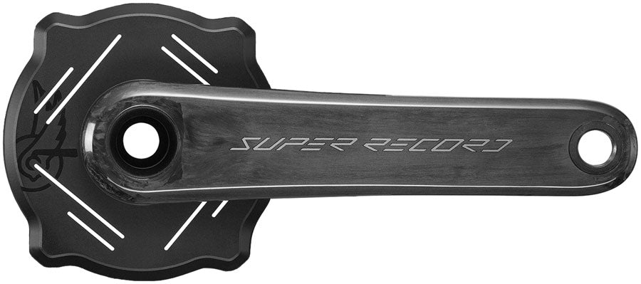 Campagnolo Super Record 13 1x Crankset - 165mm, 13-Speed, Ultra-Torque Spindle, 45.8mm Chainline, Carbon
