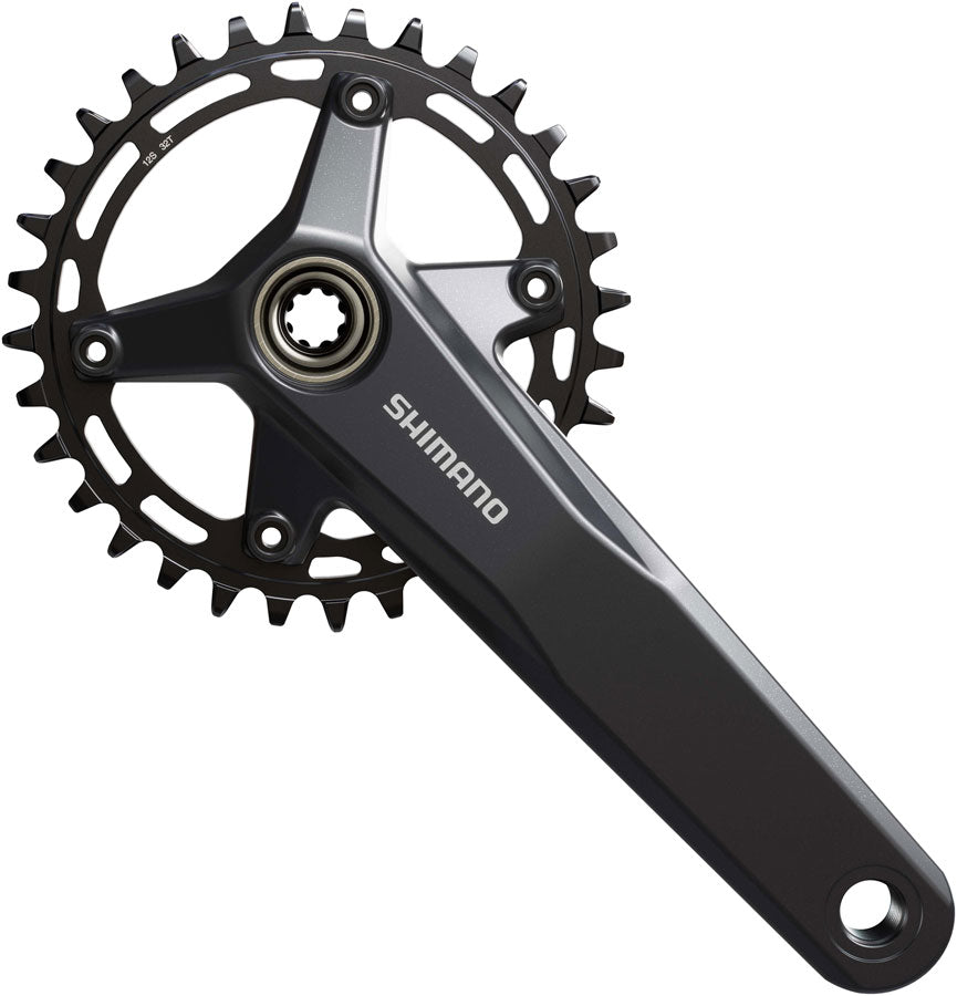 Shimano FC-MT520 Crankset - 165mm, 12-Speed, 32t, 55mm Chainline, Black