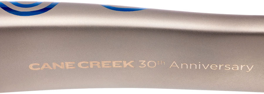 Cane Creek eeWings 30th Anniversary All-Road Titanium Crankset - 170mm, 8-Bolt Direct Mount, 30mm Spindle, Brushed Titanium
