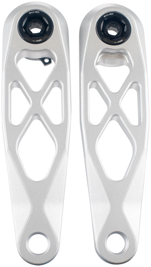 5DEV R-SPEC Trail Enduro Crankset - 170mm, 7050 Billet Aluminum, 3-Bolt DM Chainring Interface, Raw