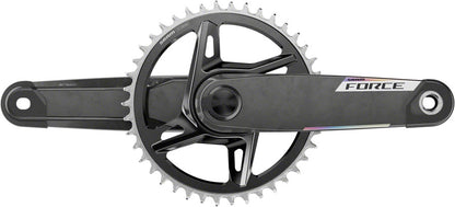 SRAM Force 1x XPLR AXS Power Meter Wide Crankset - 160mm, 12/13-Speed, 42t, 8-Bolt Direct Mount, DUB PM Spindle, Carbon, E1