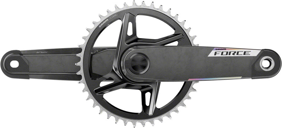 SRAM Force 1x XPLR AXS Power Meter Wide Crankset - 165mm, 12/13-Speed, 42t, 8-Bolt Direct Mount, DUB PM Spindle, Carbon, E1
