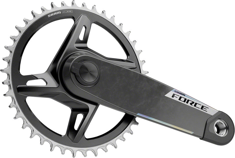 SRAM Force 1x XPLR AXS Power Meter Wide Crankset - 172.5mm, 12/13-Speed, 42t, 8-Bolt Direct Mount, DUB PM Spindle, Carbon, E1