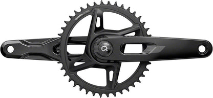 SRAM Rival 1x XPLR AXS Power Meter Wide Crankset - 175mm, 12/13-Speed, 42t, 8-Bolt Direct Mount, DUB PM Spindle, Black, E1