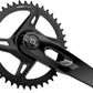 SRAM Rival 1x XPLR AXS Power Meter Wide Crankset - 175mm, 12/13-Speed, 42t, 8-Bolt Direct Mount, DUB PM Spindle, Black, E1