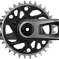 SRAM XX Downhill T-Type Crankset - 155mm, 7-Speed, 34t 3mm Offset Chainring, Direct Mount, 55mm Chainline, DUB Wide Spindle, Black