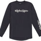 Troy Lee Designs Ruckus Long Sleeve Ride Tee – Burn Out Carbon, X-Large