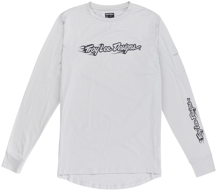 Troy Lee Designs Ruckus Long Sleeve Ride Tee – Burn Out Mist, X-Large
