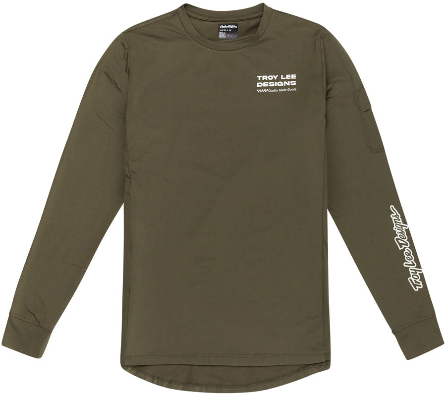 Troy Lee Designs Ruckus Long Sleeve Ride Tee – Factory Caper, 2X-Large