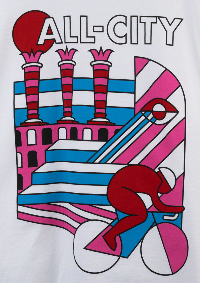 all-city-parthenon-party-women-s-t-shirt-white-pink-red-blue-black-medium