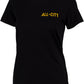 All-City Club Tropic Women's T-Shirt - Black, Medium