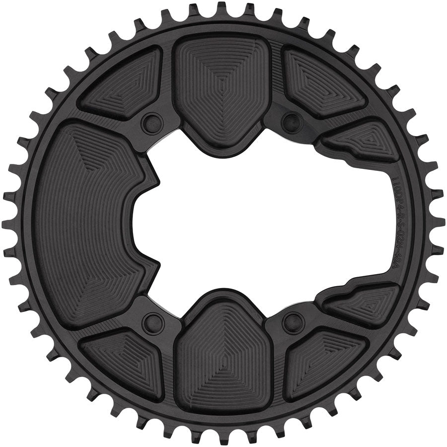 wolf-tooth-aero-direct-mount-1x-chainring-50t-4-bolt-drop-stop-st-compatible-with-shimano-dura-ace-r9200-r9200-p-only-black