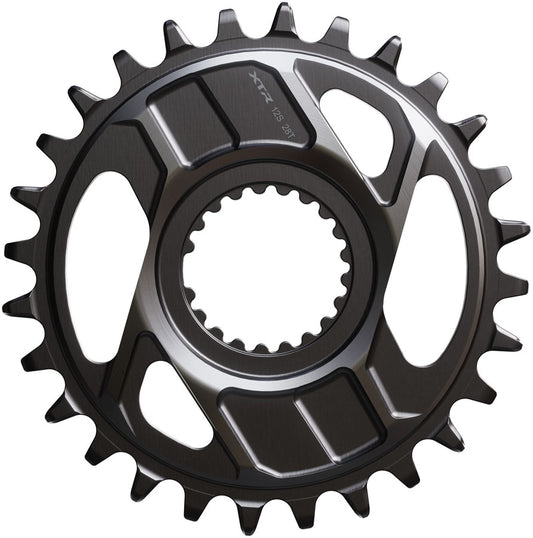 Shimano XTR SM-CRM96 1x Direct Mount Chainring - 28t, Shimano Direct Mount, For 12-Speed HG+ Chain, Fits M9200 and M9220 Crank, Dark Gray