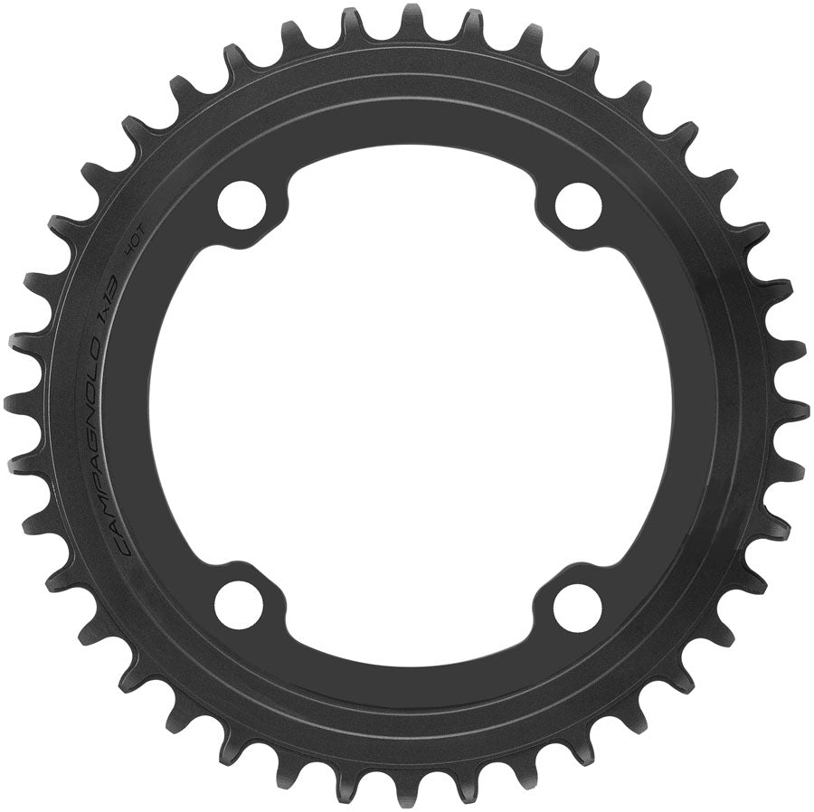 Campagnolo Super Record X 13 Aero Chainring - 40t, 4-Bolt, 104 BCD, Aluminum, Black