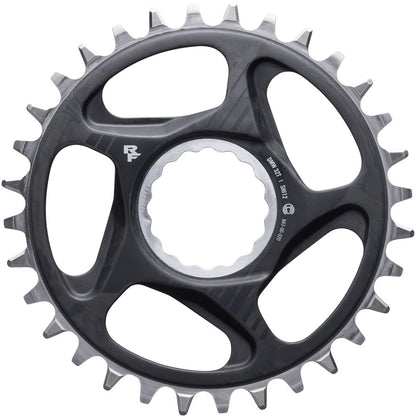 RaceFace ERA Direct Mount Wide Chainring - 30t, DM CINCH, For Shimano 12-Speed HG+ Compatible Chain, Black