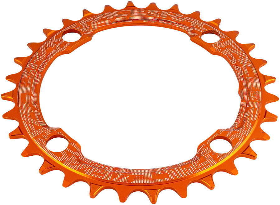 RaceFace 1x Narrow Wide Chainring - 32t, 104 BCD, 10-12 Speed, 7075 Aluminum, Orange