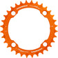 RaceFace 1x Narrow Wide Chainring - 32t, 104 BCD, 10-12 Speed, 7075 Aluminum, Orange