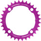 RaceFace 1x Narrow Wide Chainring - 32t, 104 BCD, 10-12 Speed, 7075 Aluminum, Purple