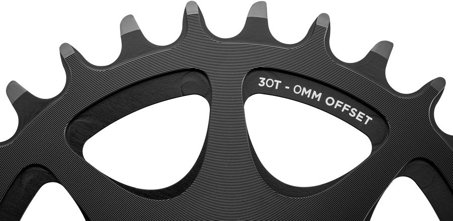 Cane Creek Direct Mount Chainring - 30t, 8-Bolt Direct Mount, 0mm Offset, Black