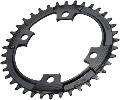 e*thirteen Helix R 107 BCD 4-Bolt Chainring - 42t, 11/12-Speed, 107BCD, Black