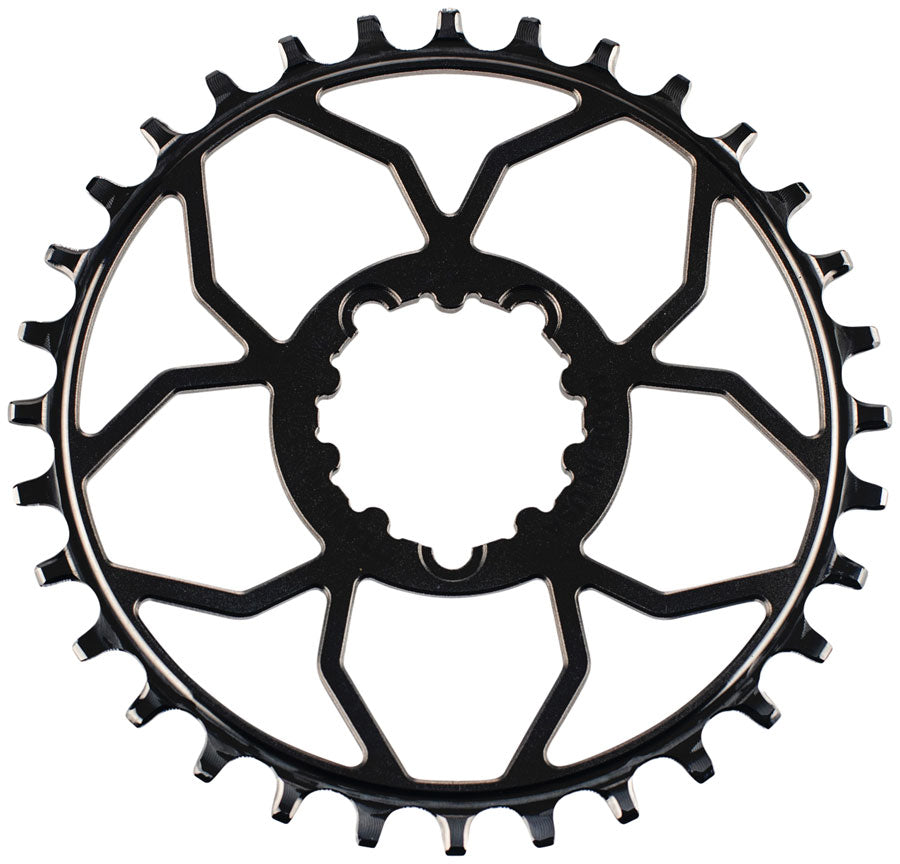 5DEV T-Type Direct Mount Chainring - 30t, 3-Bolt, 3mm Offset, Aluminum, Black