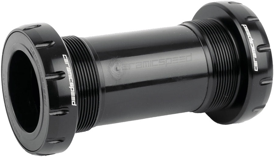 CeramicSpeed BB ALPHA Bottom Bracket - English/BSA, 73mm, For SRAM DUB Spindle, MTB, Black