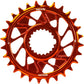 Wheels Manufacturing Direct Mount Chainring - 28t, Shimano Direct Mount, 1.5mm Outboard Offset, HG+ Chain Compatible, Orange
