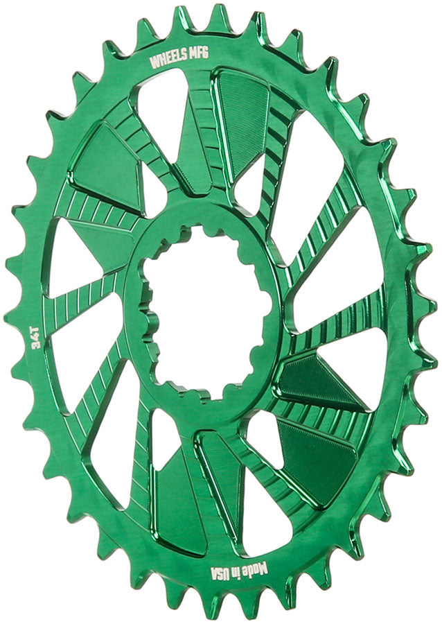 wheels-manufacturing-direct-mount-chainring-34t-sram-3-bolt-direct-mount-3mm-offset-t-type-chain-compatible-green