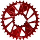 Wheels Manufacturing Direct Mount Chainring - 34t, SRAM 3-Bolt Direct Mount, 3mm Offset, Compatible with Hyperglide+ Chain, Red