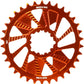 Wheels Manufacturing Direct Mount Chainring - 34t, SRAM 3-Bolt Direct Mount, 3mm Offset, Compatible with Hyperglide+ Chain, Orange