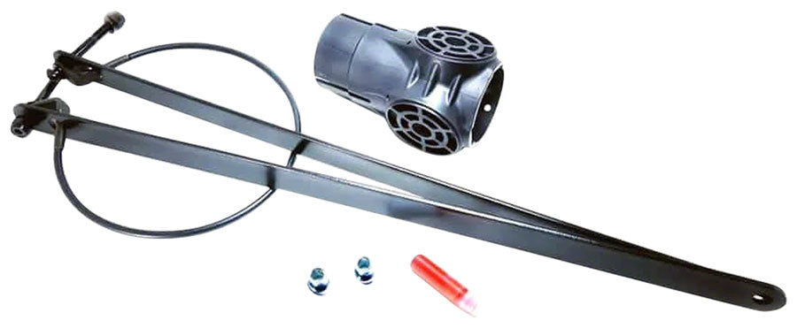 Feedback Sports Event Stand Slider/Cable Retrofit Assembly - Includes braces, cable, fasteners, red loctite
