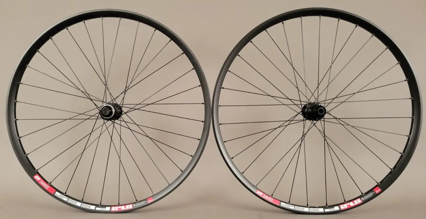 DT 533D 650b 27.5" MTB Wheelset 15x110mm 12x148mm Black Shimano Tubeless Disc