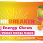 Bonk Breaker Energy Chews - OMG Orange/Mango.Guava, Box of 10 Packs